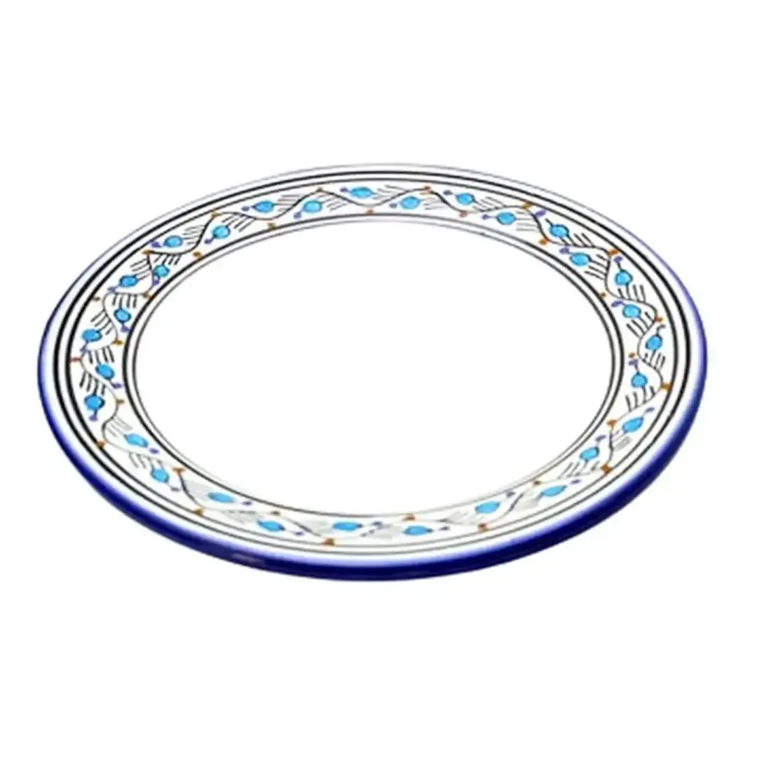 Assiette plate céramique Ø26cm Byrsa