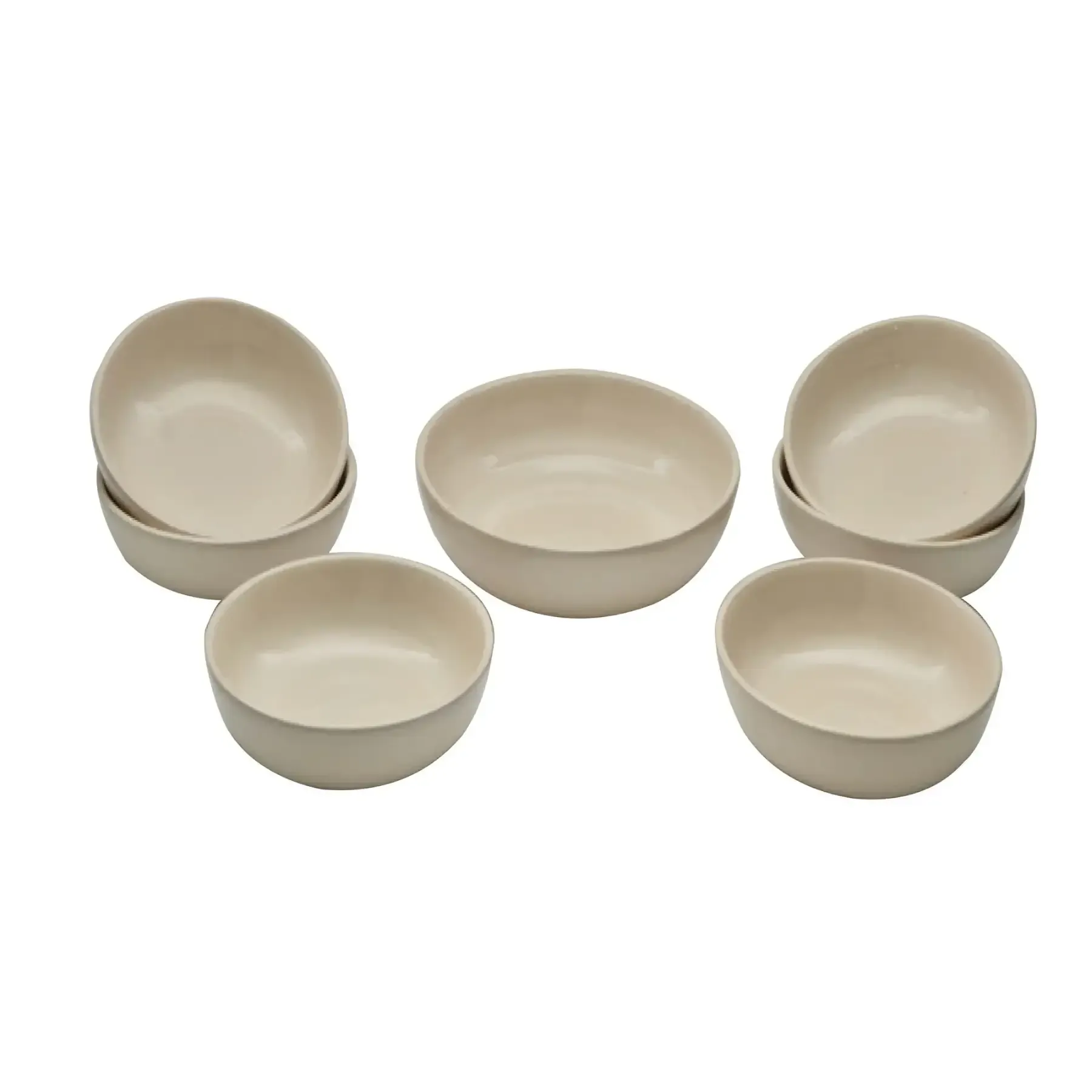 Service à soupe soupière 20cm avec 6 bols 13cm Cerise