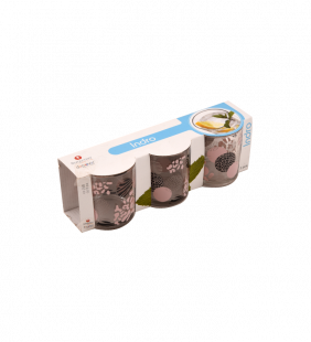 Coffret: 3 Verres