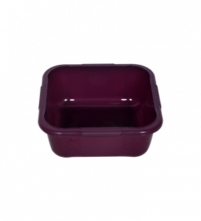 Bassine alimentaire carrée