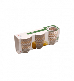 Coffret: 3 Verres