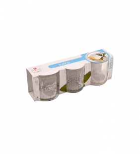 Coffret: 3 Verres